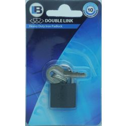 L&b Padlock Double Link Standard Iron 20mm
