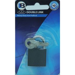 L&b Padlock Double Link Standard Iron 25mm