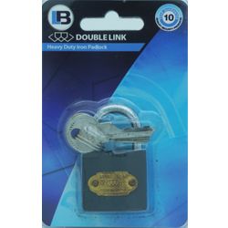 L&b Padlock Double Link Standard Iron 32mm