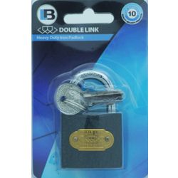 L&b Padlock Double Link Standard Iron 38mm