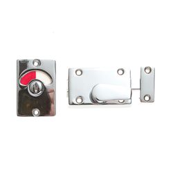 L&b Ironmongery Indicator Bolt Satin Nickel Blister