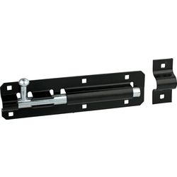 Barrel Bolt Black Japan Straight 100mm (1)