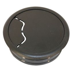 Cable Outlet Plastic Black (1)