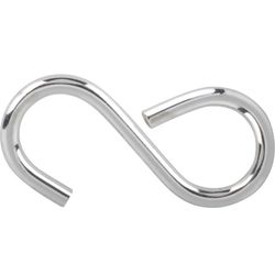 S Hooks Stainless Steel Rail 4mm (2)