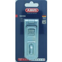 L&b Hasp+staple Abus 100mm Blister