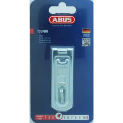 L&b Hasp+staple Abus 80mm Blister