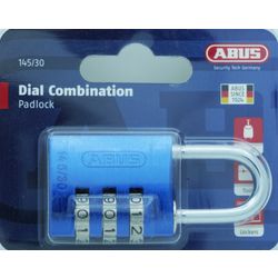 L&b Padlock Abus 30mm Comb Reset Blue Bliste