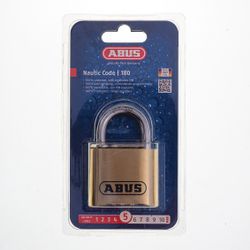 L&b Padlock Abus Combination 50mm Ss Blister