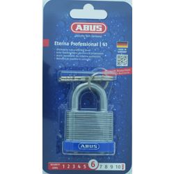 L&b Padlock Abus 40mm Laminated Steel Bliste