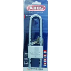 L&b Padlock Abus 50mm Titalium Ratchet Sh Bl