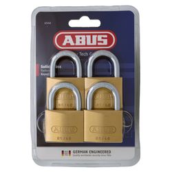 L&b Padlock Abus 40mm 4 Pack Keyed Alike Blister