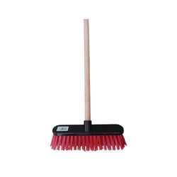 Broom Household Budget Plastic Head C/w Hndl Ssp