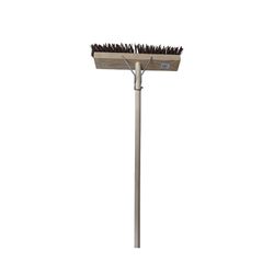Broom Platform Stiff Brown 380mm C/w Hndl Yb380