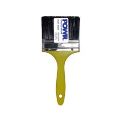 BRUSH PAINT BRUSH YELLOW HANDLE 100MM