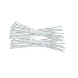 Cable Ties White 390mm*7.8mm Pack 50 T120r