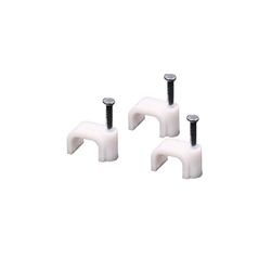 Cable Clips Pvc Flat 10mm Box 100