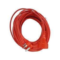 Extension Cord Lawnmower F/shuko 1x2 Rred L:20,000