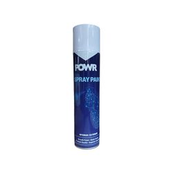 Paint Spray Std White Matt 300ml POWR