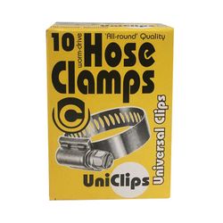 Hose Clamp G36 Size 44mm* 70mm S/s Box Of 10 - Universal