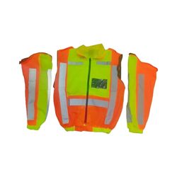 Jacket Metro Reflective Detach Sleeve Orge/lime Sml Vo30