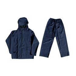 Rainsuit 2pce Navy Blue Rubberised Size Xl Rn-xl