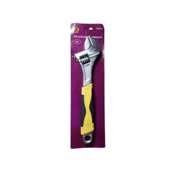 Wrench Adjustable 300mm Rubber Grip