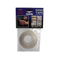 Powerbond Tape High Bond Nano Clear 25mm*1.5mt