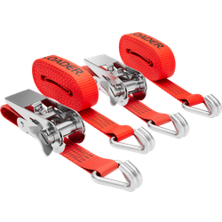 Ruwag Ratchet And Strap Professional 900 Kg 5 M X 25 Mm 2-pack