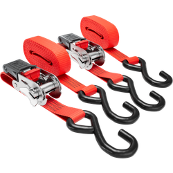 Ruwag Ratchet And Strap Standard 800 Kg 4.5 M X 25 Mm 2-pack