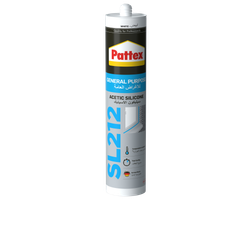 Pattex Sl212 White Genaral Purpose Silicone 280ml