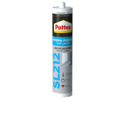 Pattex Sl212 Transparent General Purpose Silicone 280ml