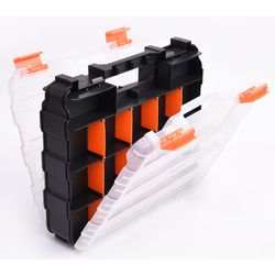 12.5 Inch Double Sided Plastic Organizer