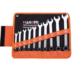 HARDEN 10pce Combination Spanner Set 8-22mm