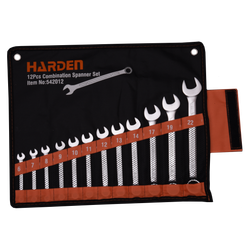 HARDEN 12pce Combination Spanner Set 6-22mm