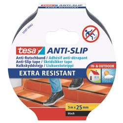 TESA Anti-slip Tape 5mx25mm Black (ip 6)