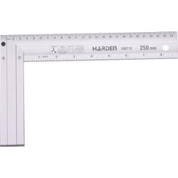 HARDEN 250mm Aluminium Tri Square