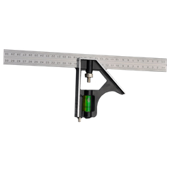 HARDEN 300mm Combination Square With Aluminium Base