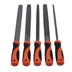 HARDEN 8 Inch (200mm) 5pcs File Set