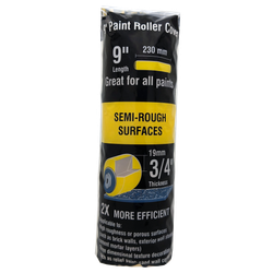 9\'\' (228mm) Paint Roller Cover Medium To Rough Surface 19mm Fibre
