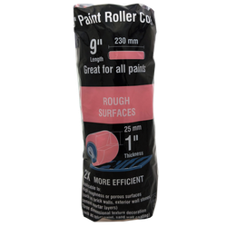 9\'\' (228mm) Paint Roller Cover Rough Surface 25mm Fibre