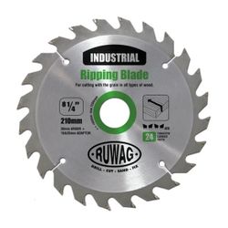 RUWAG 210mm Z24 Saw Blade Tct Profi