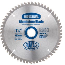 RUWAG 185mm Z56 Saw Blade Tct Profi Aluminium