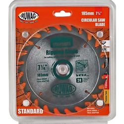 RUWAG 185mm Z24 Saw Blade Tct Standard