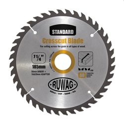 RUWAG 185mm Z60 Saw Blade Tct Standard