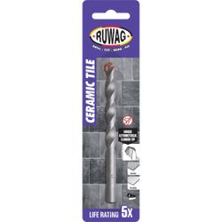 RUWAG 6mm Ceramic Tile Bit Carded