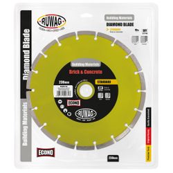 RUWAG 230mm Brick & Concrete Econo Diamond Blade