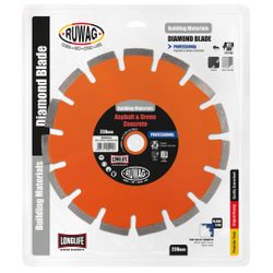 RUWAG 230mm Asphalt Diamond Blade