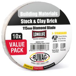 RUWAG 115mm Standard Diamond 10 Pack /pk