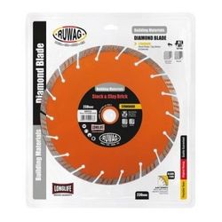 RUWAG 230mm Standard Diamond Blade 3 Pack /pk
