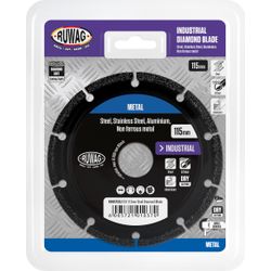 RUWAG 115x1mm Diamond Blade For Steel